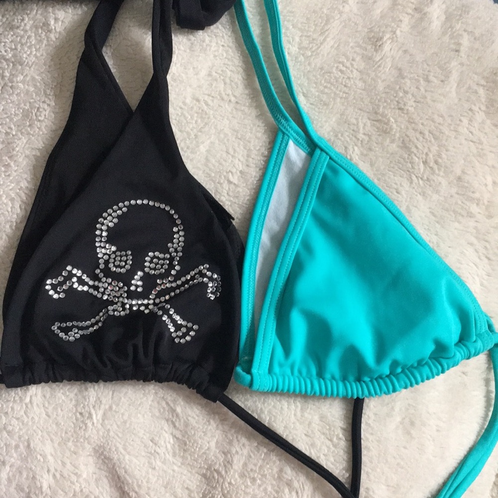 Two Victoria’s Secret bikini tops